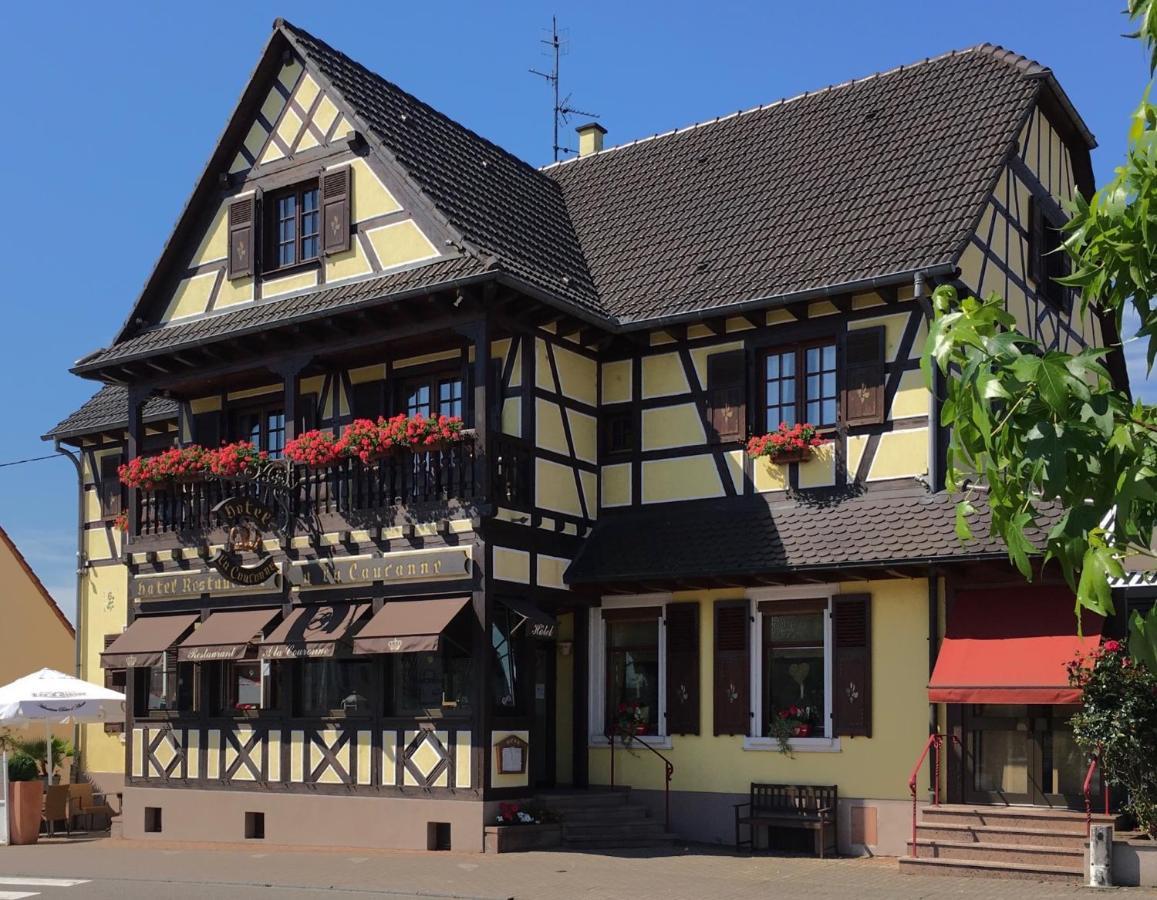 Hotel-Restaurant A La Couronne Kilstett 외부 사진